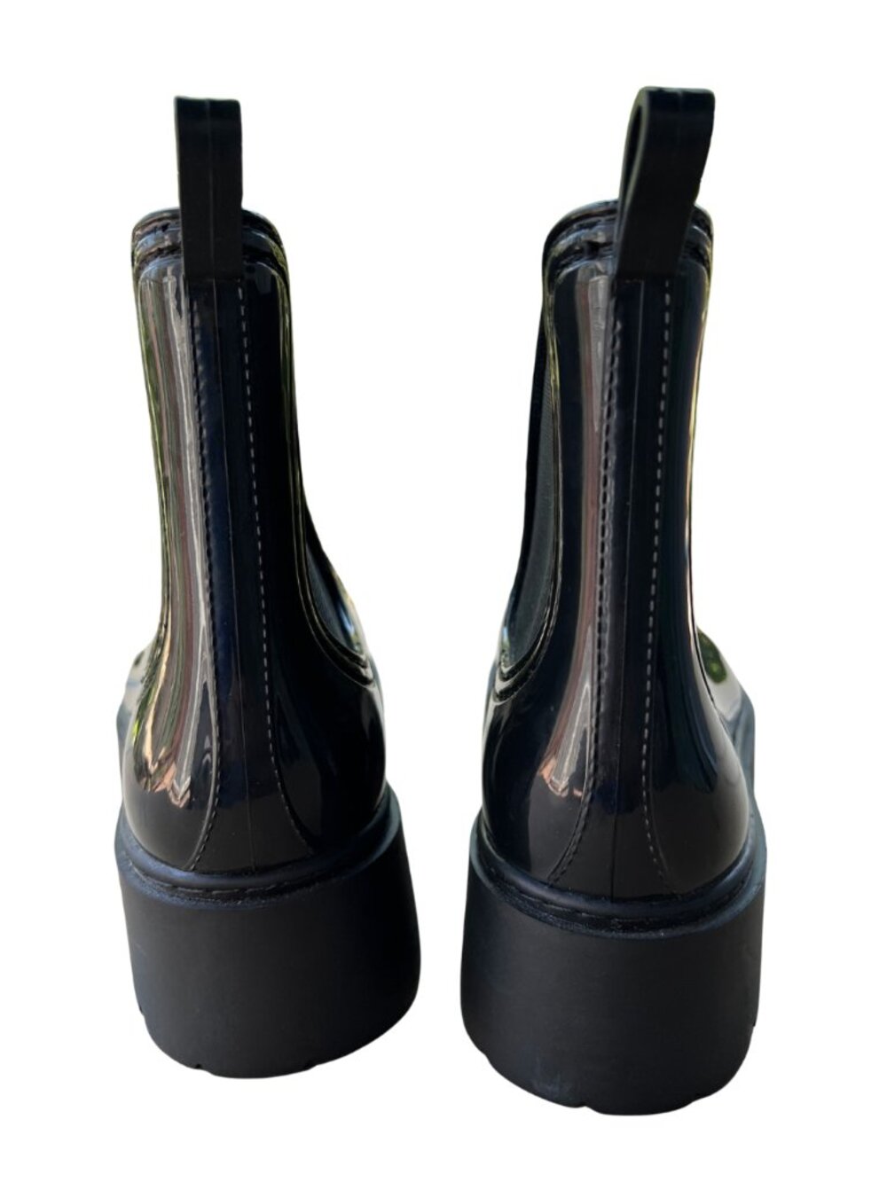 DV by Dolce Vita Thunder Chelsea Platform Rain Boots Women’s Size 9 - Picture 8 of 11